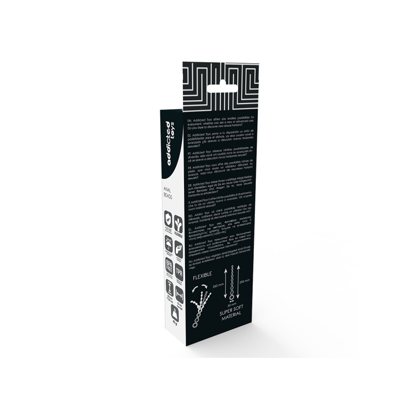 ADDICTED TOYS - ANAL BEADS 29 CM BLACK | Vybes.it