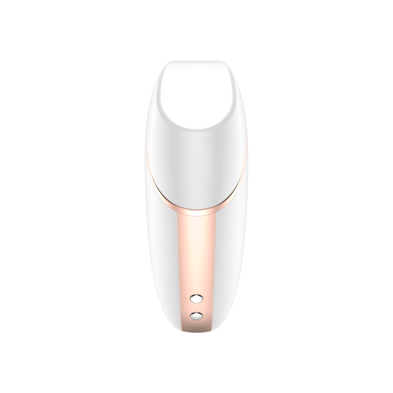 Satisfyer - Love Triangle Estimulador Y Vibrador Blanco | Vybes.it