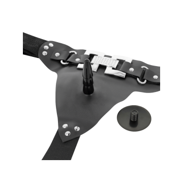 Harness Attraction - Arnés Emmett Realístico Vibrador 16.5 Cm - O