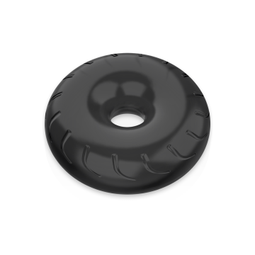 POWERING - SUPER FLEXIBLE Y RESISTENTE ANILLO PENE  5CM PR08 NEGRO