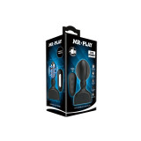 Mr Play - Télécommande De Plug Anal Gonflable Noir | Vybes.it