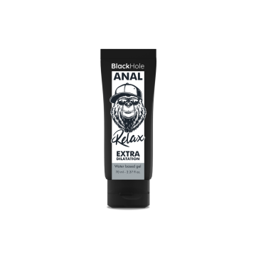 BLACK HOLE - WATER-BASED ANAL DILATION GEL 70 ML - Anal with Relaxant