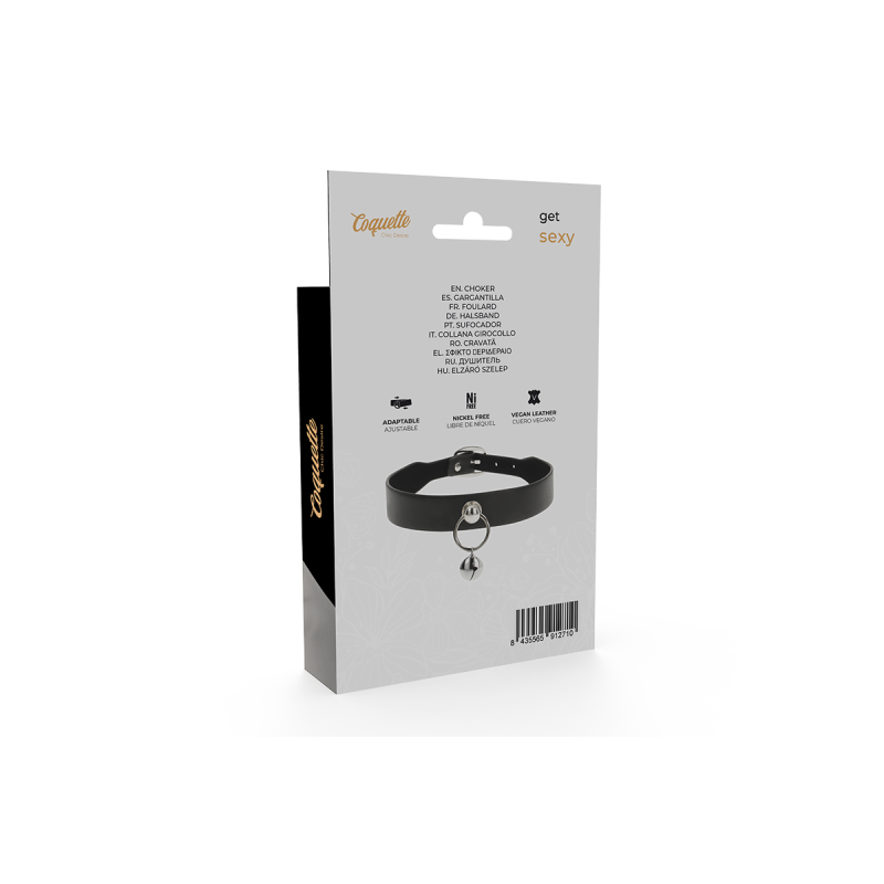 Coquette Chic Desire - Collar Cuero Vegano Accesorio Woman