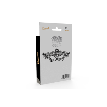 Coquette Chic Desire - Antifaz Encaje Negro Fino | Vybes.it