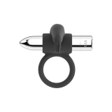 Black&Silver - Bague Rechargeable Burton 10 Modes De Vibration |