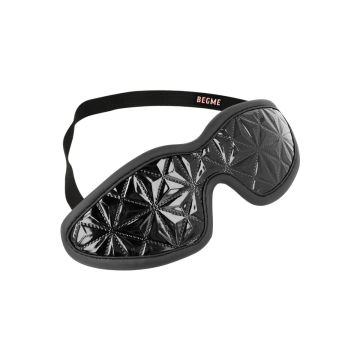 Begme - Black Edition Antifaz Elástico Con Forro De Neopreno |