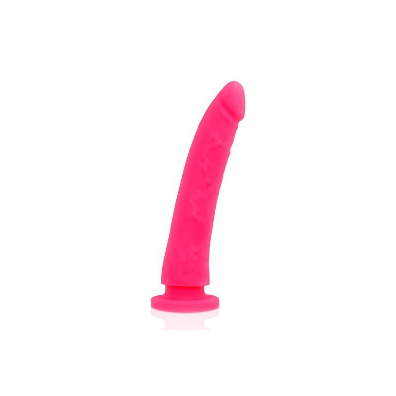 Delta Club - Dildo Realista Rosa Silicona Medica 20 Cm - O - 4 Cm |