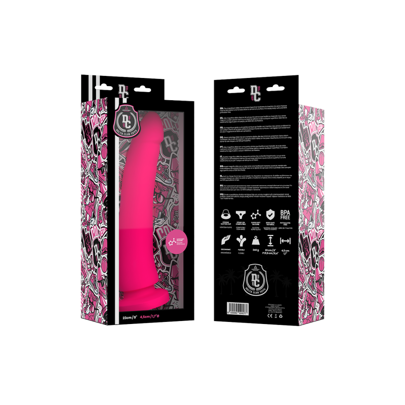 Delta Club - Toys Gode Médical Rose En Silicone 23 Cm - O - 4.5 Cm