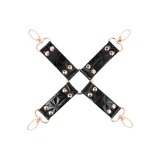 Begme - Black Edition Hog Tie Cuero Vegano | Vybes.it
