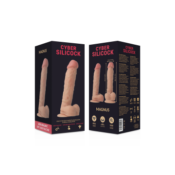 Cyber Silicock - Dong En Silicone Liquide Doux Ultra Réaliste 20.5