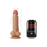 Cyber Silicock - Arnés Silicona Liquida Jude 18 Cm - O - 3.2 Cm |