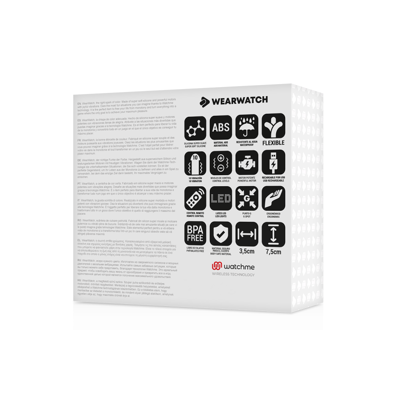 Wearwatch - Télécommande Watchme Technologie Bleu Oeuf / Jet |