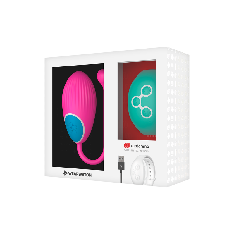 Wearwatch - Huevo Control Remoto Technology Watchme Fucsia / Agua