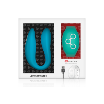 Wearwatch - Vibrador Dual Technology Watchme Añil /Agua Marina |