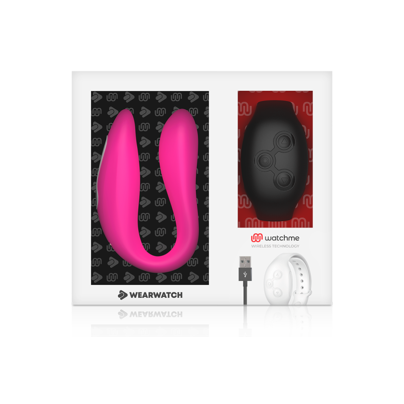 Wearwatch - Vibrador Dual Technology Watchme Fucsia /Azabache |