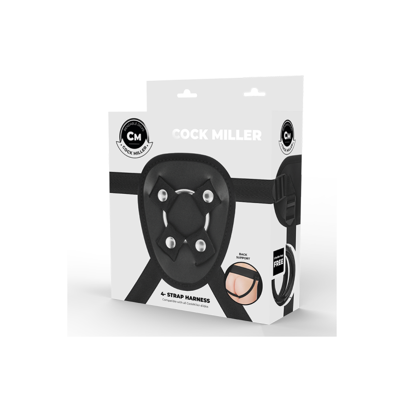 COCK MILLER - ADJUSTABLE HARNESS & RINGS - Strap-on | Vybes.it