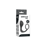 Addicted Toys - Plug Anal Con Anillo Silicona Negro | Vybes.it