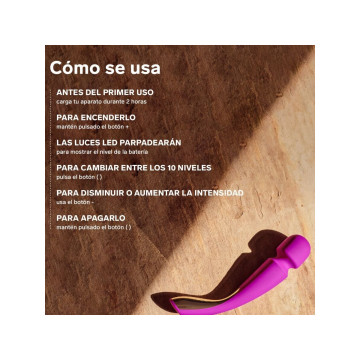 Lelo - Massaggiatore Smart Medium Wand 2 Aqua | Vybes.it