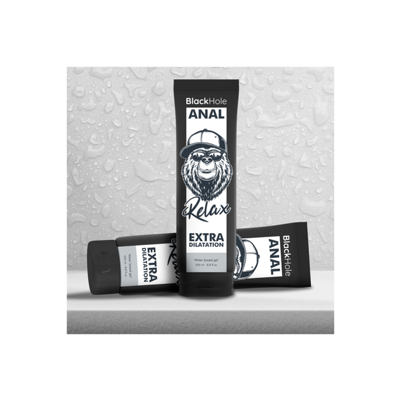 Black Hole - Gel Base Agua Dilatación Anal 250 Ml | Vybes.it