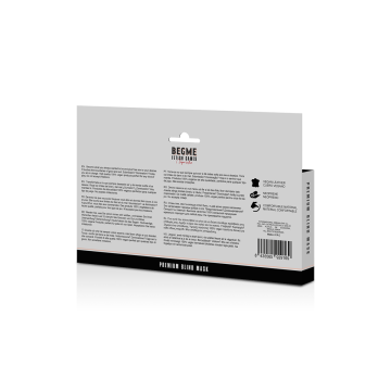 Begme - Masque Aveugle Premium Édition Rouge Avec Doublure En