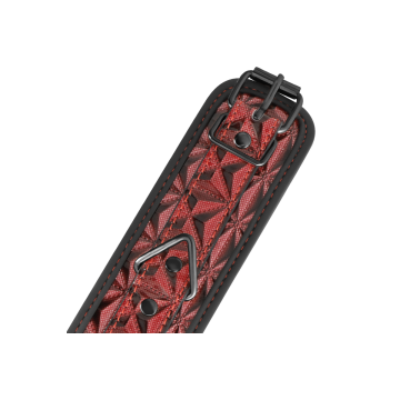 Begme - Menottes Premium Édition Rouge Avec Doublure En Néoprène |