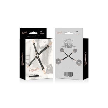 COQUETTE CHIC DESIRE - FANTASY VEGAN LEATHER HOG TIE - COQUETTE FANTA…