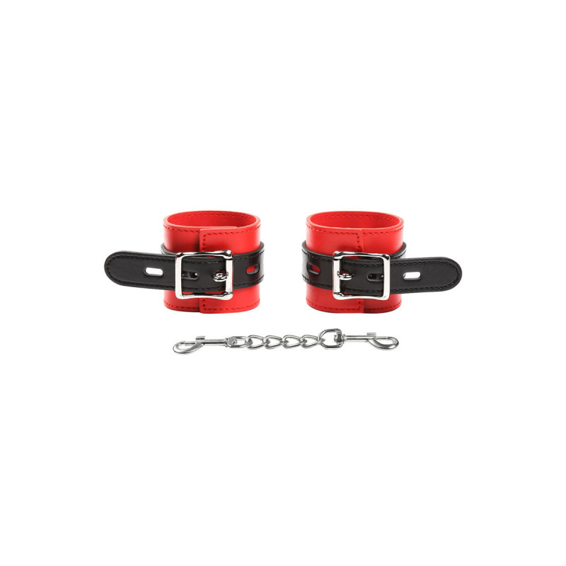 OHMAMA FETISH - LOCKING/BUCKLING WRIST RESTRAINTS - Handcuffs