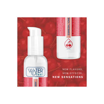 WATERFEEL - LUBRIFIANT CERISE 175 ML - Aux saveurs délicieuses