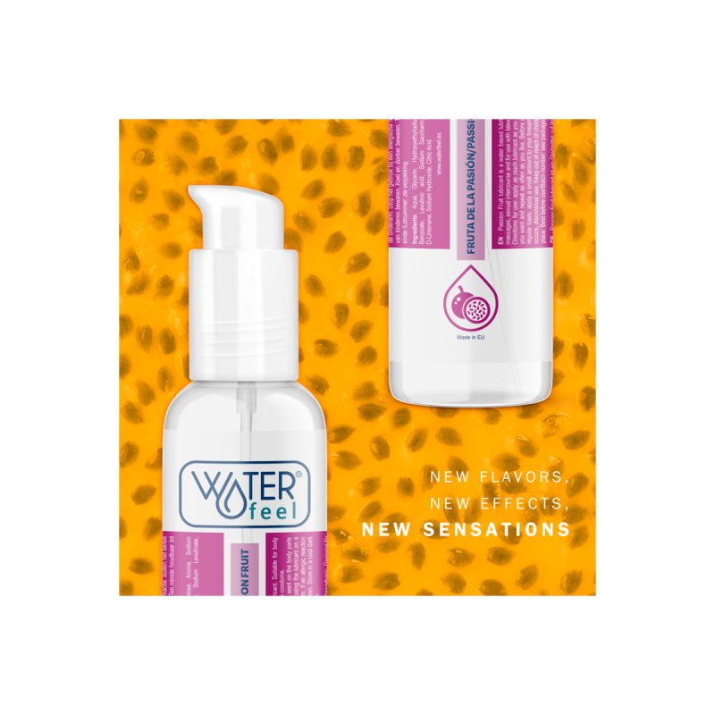 WATERFEEL - PASSION FRUIT WATER BASED LUBRICANT 175 ML - With delicio…