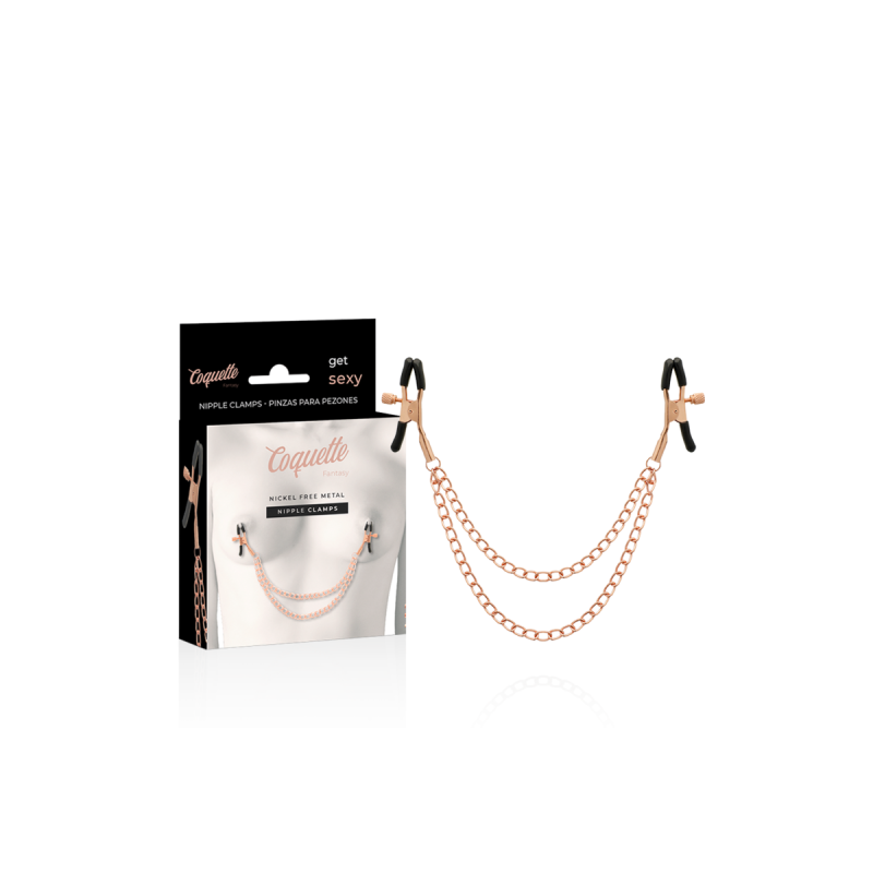 Coquette Chic Desire - Pinces Metelons Fantaisie En Métal Avec