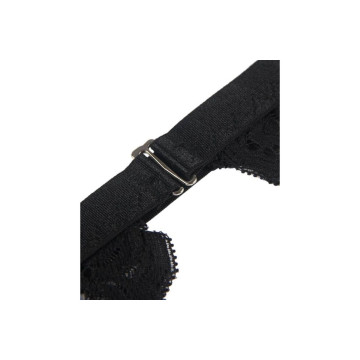 Subblime - Set Dreiteiliges Set Bh+ Strumpfgürtel + String L/Xl |