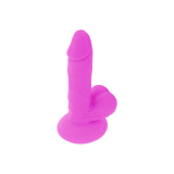 Diversia - Dildo Vibrante Flessibile Viola 17 Cm - O - 3.3 Cm |