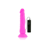Diversia - Flexible Vibrating Dildo Purple 21 Cm - O - 4.9 Cm |