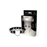 Coquette Chic Desire - Choker Cuero Vegano Corazon | Vybes.it