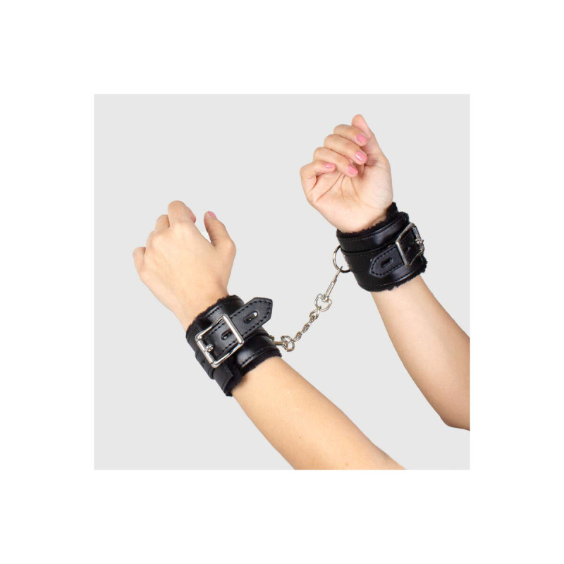 SECRETPLAY - MENOTTES DE BONDAGE NOIRES COLLECTION BDSM - SECRETPLAY…