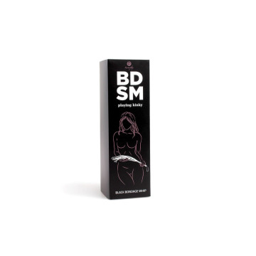 SECRETPLAY - BLACK BONDAGE WHIP BDSM COLLECTION - SECRETPLAY 100% FET…