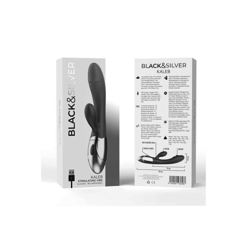 Black&Silver - Vibe Stimulante Kaleb | Vybes.it
