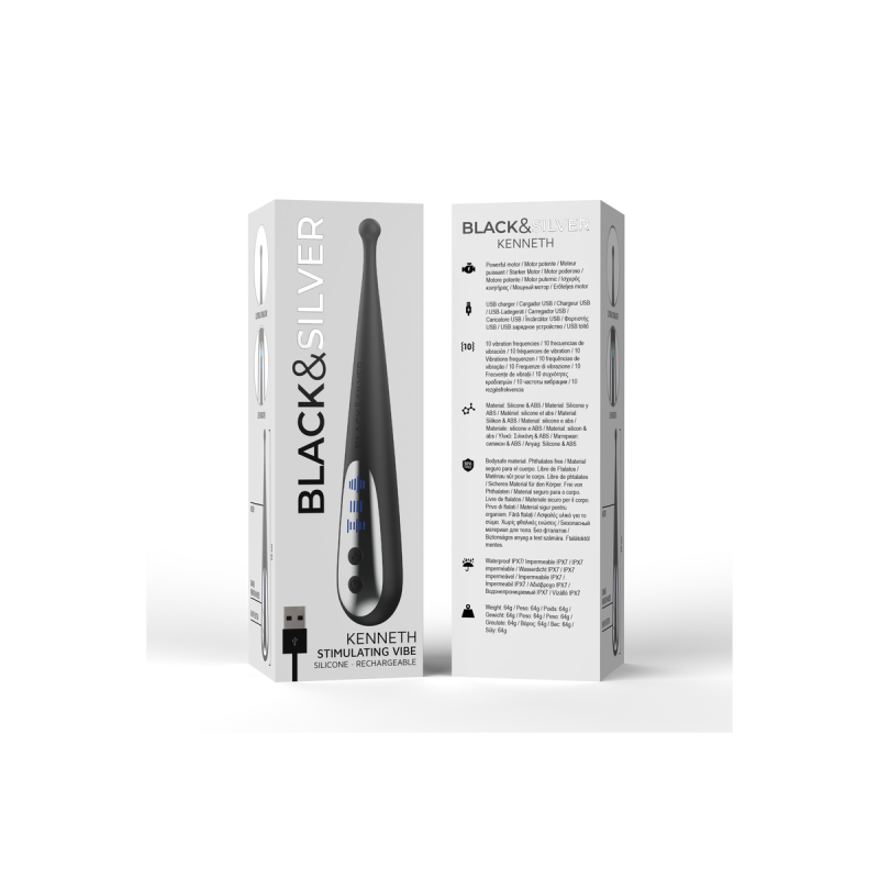 Black&Silver - Kenneth Stimulierende Vibe | Vybes.it