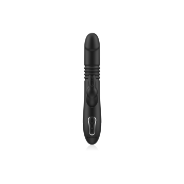 Black&Silver - Kenji Vibratore Rabbit Up & Down + Telecomando