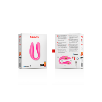 Oninder - Lisboa Estimulador Punto G & Clítoris Rosa - App Gratuita
