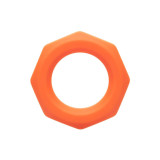 CALEXOTICS - ALPHA SEXAGON RING ORANGE - Cockringe ohne Vibration