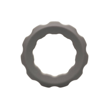 CALEXOTICS - BAGUE ALPHA ERECT GRIS - Cockrings sans vibration