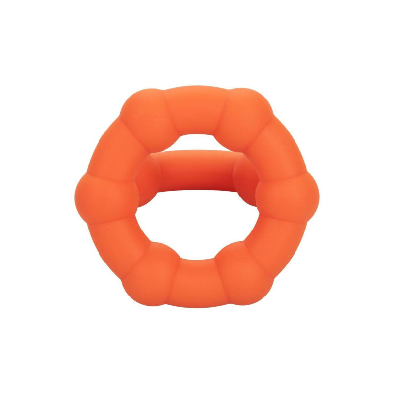 CALEXOTICS - BAGUE ALPHA ALL STAR ORANGE - Cockrings sans vibration