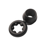 CALEXOTICS - ALPHA DUAL MAGNUM RING BLACK - Cockrings without vibrati…