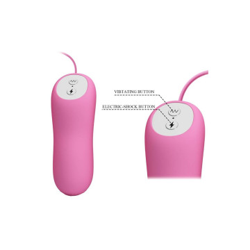 Pretty Love - Pinzas Con Vibración Y Eletroshock Rosa | Vybes.it