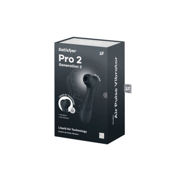 Satisfyer - Pro 2 Generación 3 Liquid Air Technology Negro |