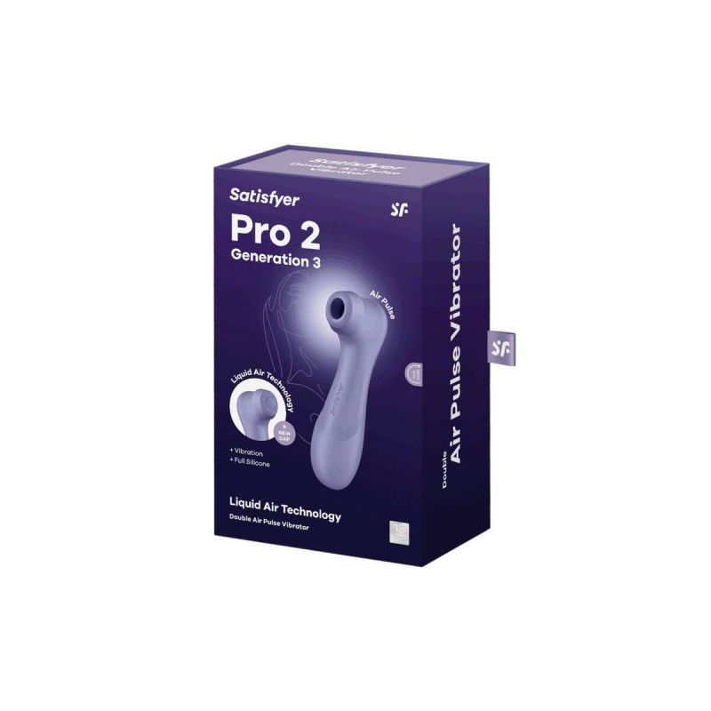 Satisfyer - Pro 2 Génération 3 Technologie Air Liquide Lilas |