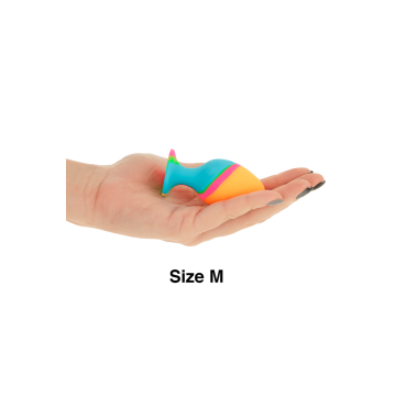 INTENSE - SET DI TAPPI IN SILICONE MULTICOLORE - INTENSE ANAL TOYS -…