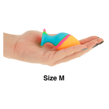 INTENSE - SET PLUG SILICONA MULTICOLOR