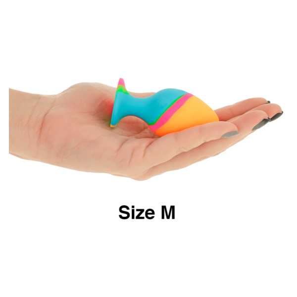 INTENSE - SET PLUG SILICONA MULTICOLOR